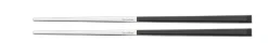 PINTINOX Paire de baguettes noir inox 18/10 22 cm New