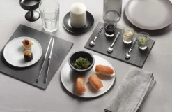 PINTINOX Paire de baguettes noir inox 18/10 22 cm New