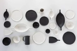 REVOL Palette porcelaine culinaire Blanc albâtre 36x21x8,5 cm Yli