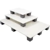 GILAC Palette rectangulaire blanc plastique 60x80x11 cm 500 kg Clearance
