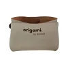 Panier carré beige PVC 10x10x7 cm Origami - SONOLYS New