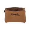SONOLYS Panier carré camel PVC 10x10x7 cm Origami Online