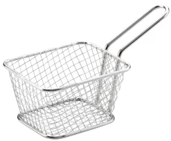Panier à frites rectangulaire inox 10 cm - PRO.MUNDI Online