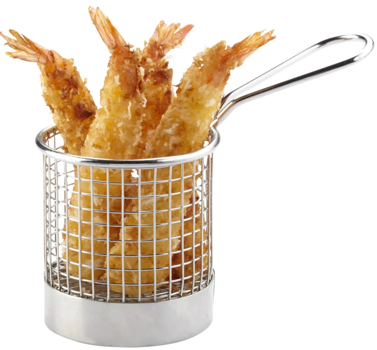 Panier à frites rond inox Ø 8 cm - PRO.MUNDI Hot