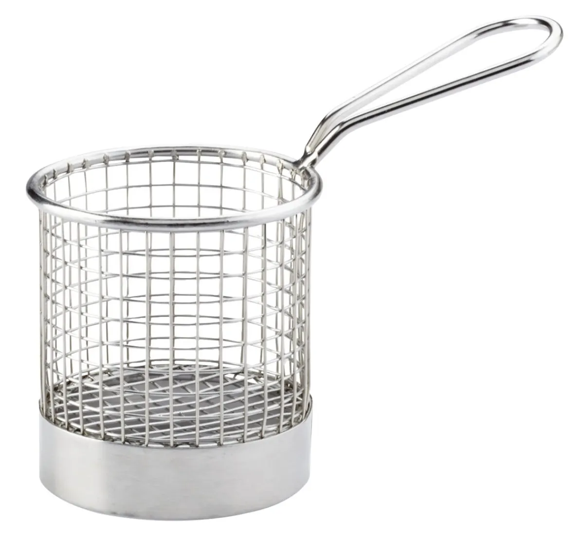 Panier à frites rond inox Ø 8 cm - PRO.MUNDI Hot
