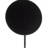 Panneau métal noir Ø 25 cm 33 cm Valo - APS New