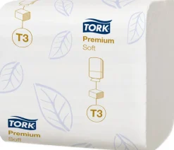 Papier toilette blanc ouate de cellulose (30 pièces) - TORK Discount