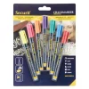 SECURIT Paquet de 7 feutres craie couleur pointe fine