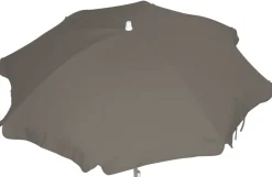 Aucune Parasol taupe Ø 200 cm Sale
