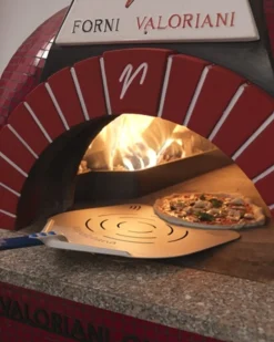 GI METAL Pelle à pizza perforée aluminium anodisé 33x33 cm manche 150 cm Napoletana Best