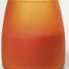 Photophore conique marron Ø 8,2 cm 9 cm Soft Glow - SPAAS Outlet