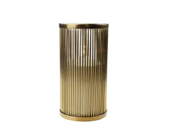 CANDOLA Photophore droit bronze Ø 8 cm 15 cm Vertical Hot