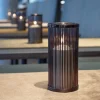 Photophore rond bronze Ø 10 cm 15,5 cm  Vertical - CANDOLA New