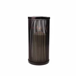 Photophore rond bronze Ø 10 cm 15,5 cm  Vertical - CANDOLA New