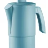 SAINT ROMAIN Pichet avec couvercle bleu ocean fibre végétale 1 L Liliroc Clearance