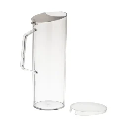 APS Pichet à céréales avec couvercle SAN 15,5x10,5x28 cm 1,5 L Best