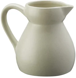Pichet écru grès émaillé 25 cl - PRO.MUNDI Outlet