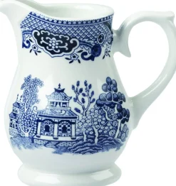 CHURCHILL Pichet porcelaine rond Sandrigham Willow Blue porcelaine vitrifiée 14 cl Vintage Prints Willow Hot