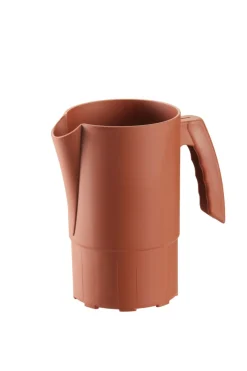 Pichet sans couvercle terracotta fibre végétale 1 L Liliroc - SAINT ROMAIN Clearance