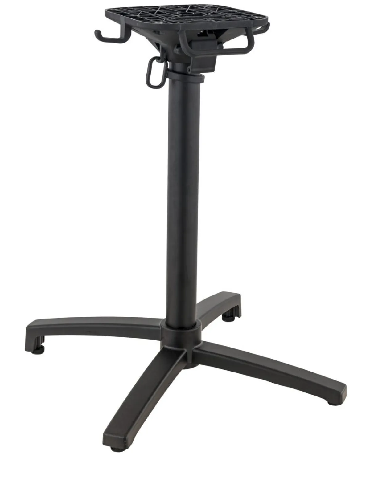 Pied de table avec système pliant d'extérieur noir Modena - FLEXMOB Sale
