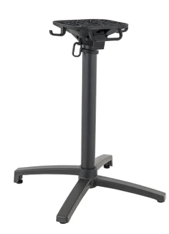 Pied de table avec système pliant d'extérieur gris anthracite Modena - FLEXMOB