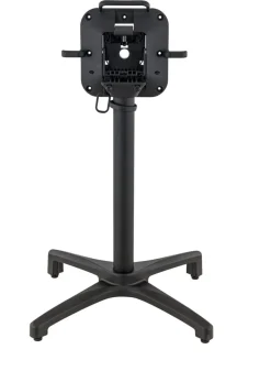 FLEXMOB Pied de table avec système pliant d'extérieur noir mat Kyoto