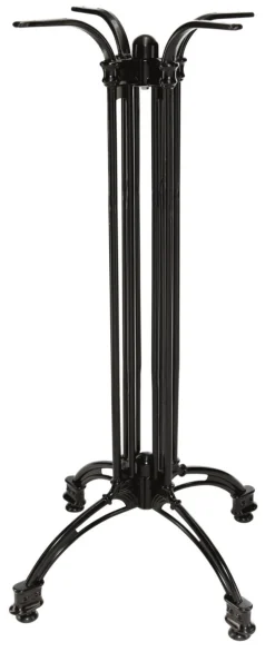 Pied de table bar noir 60x60x108 cm Empire - FLEXMOB Outlet