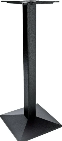 Pied de table bar noir 43x43x108 cm Rome - FLEXMOB Discount