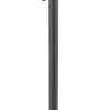 Pied de table de bar avec sytème pliant d'extérieur gris anthracite Modena - FLEXMOB New
