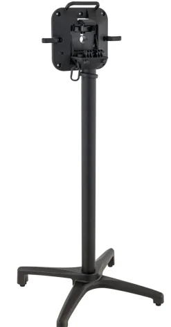 FLEXMOB Pied de table de bar avec sytème pliant d'extérieur noir mat Kyoto Outlet