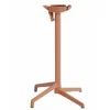 GROSFILLEX Pied de table haute de terrasse terracotta 108 mm x 58x58 cm Gx2.0 Hot