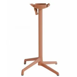 GROSFILLEX Pied de table haute de terrasse terracotta 108 mm x 58x58 cm Gx2.0 Hot