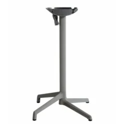 GROSFILLEX Pied de table haute de terrasse gris 108x58x58 cm Gx2.0 Sale