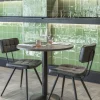 FLEXMOB Pied de table noir Ø 43 cm 73 cm Rome New