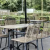 FLEXMOB Pied de table noir 60x60x70 cm Empire Discount