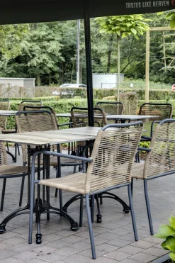 FLEXMOB Pied de table noir 60x60x70 cm Empire Discount