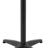 FLEXMOB Pied de table noir 63x63x73 cm Monza Best