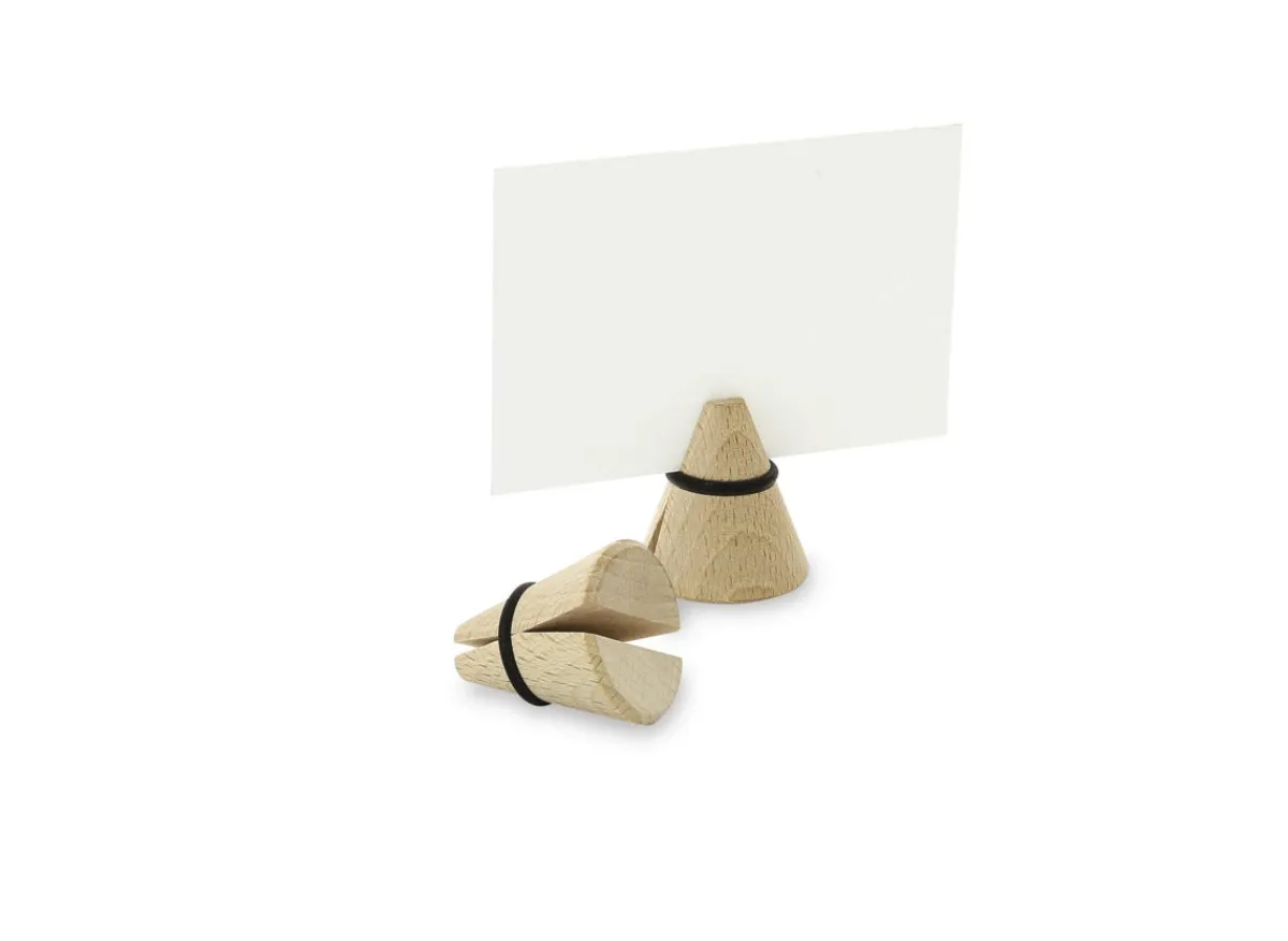 REVOL Pince porte étiquette hêtre Ø 3 cm 3,3 cm Discount