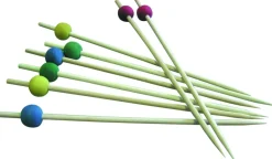 Piques boules multicolore 15 cm (200 pièces) - Aucune
