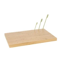 PRO.MUNDI Plancha 54 pics bambou 28x19x1,5 cm Oxstal (20 pièces) Clearance