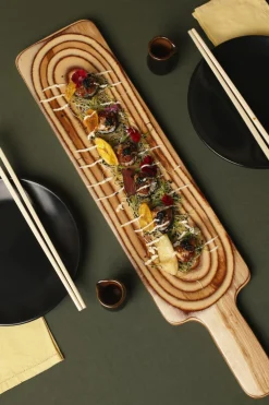 Planche avec manche bouleau 53 cm - DE LA ROCA Sale