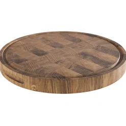 APS Planche à découper bois Ø 390 mm Profi Discount