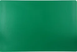 Planche à découper polyéthylène haute densité (pehd) vert 60x40 cm Pâtissier Sans rigole Réversible - PRO.COOKER