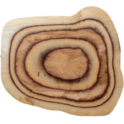 Planche irrégulier brun bouleau 40 cm - DE LA ROCA Sale