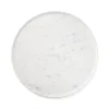 PLATEX Planche mélamine marbre blanc Ø 32,5 cm Matt Clearance