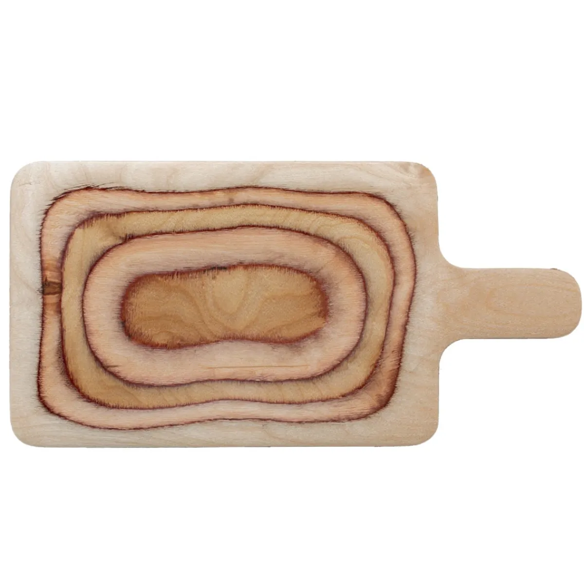 DE LA ROCA Planche rectangulaire bouleau 40 cm Sale