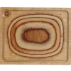 Planche rectangulaire brun bouleau 36 cm - DE LA ROCA