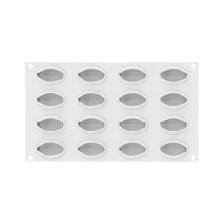 Plaque 16 cabosses cacao silicone GN 1/3 30x17,5x1,9 cm - Aucune Best