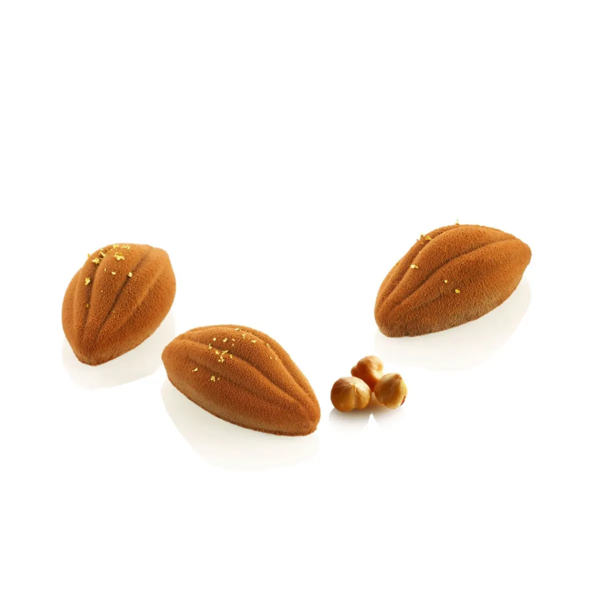 Plaque 16 cabosses cacao silicone GN 1/3 30x17,5x1,9 cm - Aucune Best
