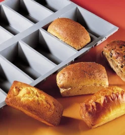 Plaque 9 cakes silicone GN 1/3 30x17,6x3 cm Elastomoule - DE BUYER Sale